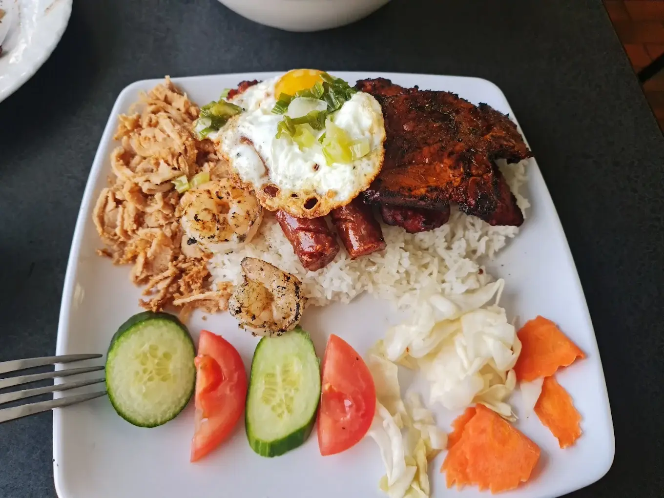 Beef satay rice noodle soup at T.H. Dang Restaurant Winnipeg